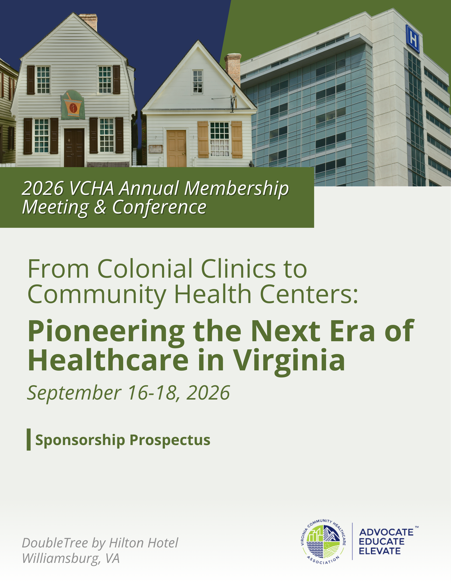 2026 VCHA Annual Conference Sponsorship Prospectus cover