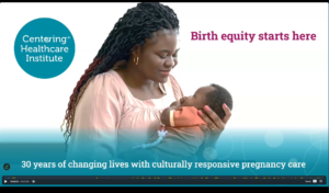 Screenshot of webinar.