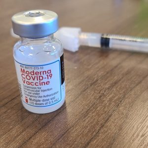 Moderna COVID-19 Vaccine Bottle