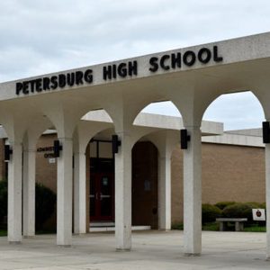 external of petersburg high school