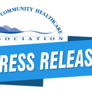 association logo with the words press release underneath